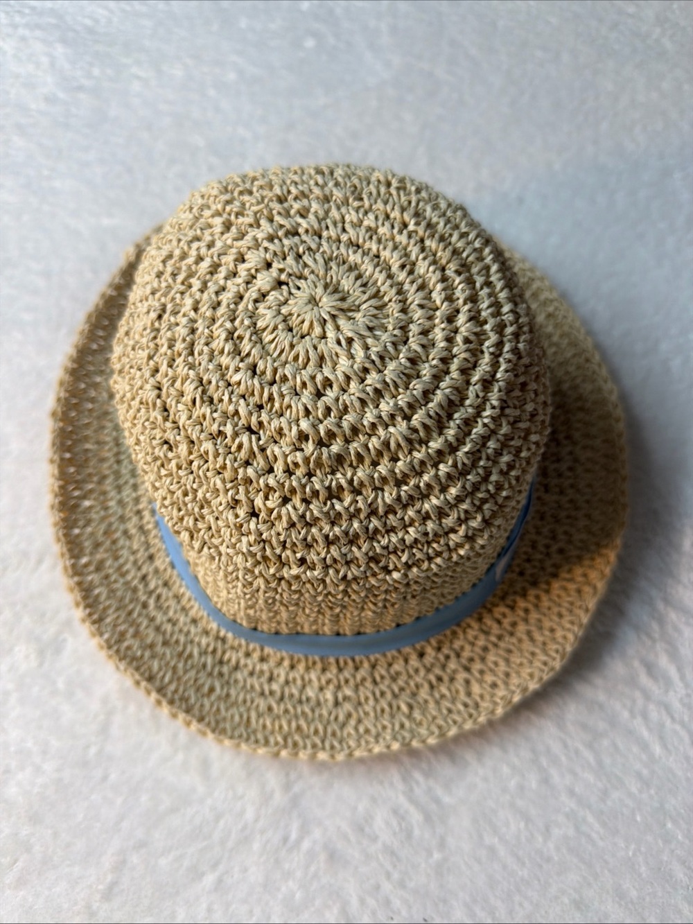 Dolce & Gabana women’s Straw Sun Hat with Blue Band - Picture 11 of 13